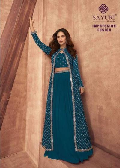 Impression Fusion By Sayuri Designer Partywear Readymade Dress Collection